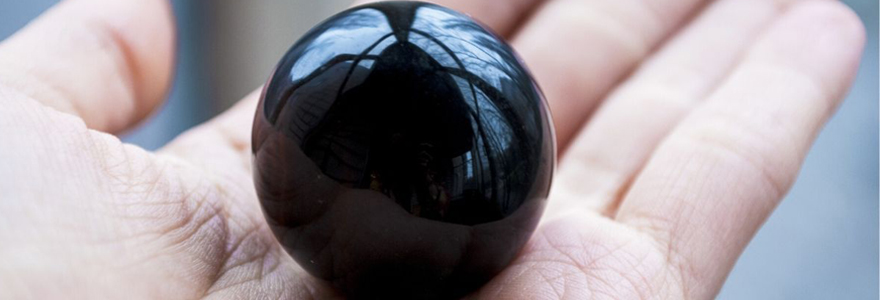 obsidian crystal