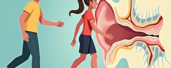 clicking-in-the-ear-when-walking-causes