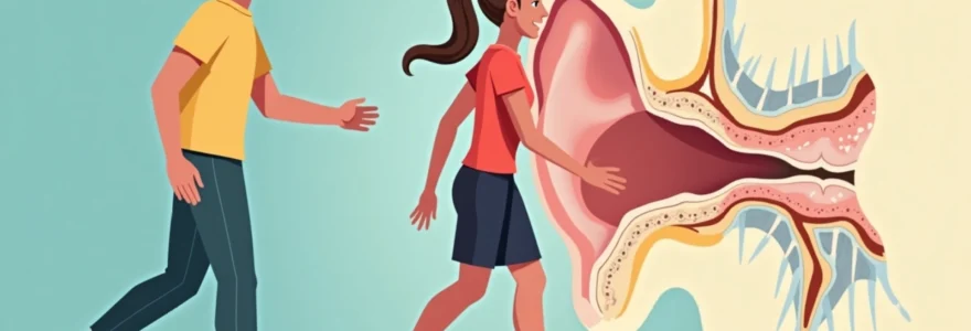 clicking-in-the-ear-when-walking-causes